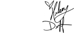 signature Hilary Duff